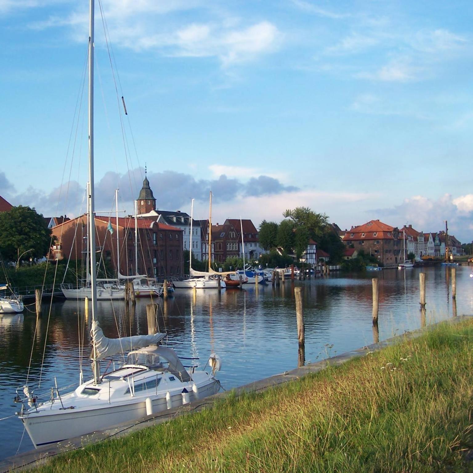 Ferienwohnung Moin Glückstadt Exterior foto
